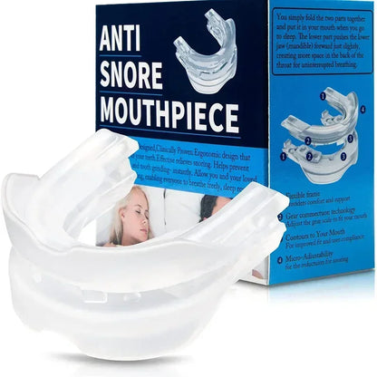 Anti Snoring Bruxism Mouth Guard Teeth Bruxism Sleeping Apnea Guard Anti Snore Mouthpiece Snoring Device To Stop Snoring